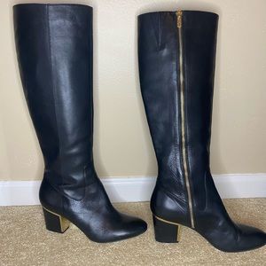 Perfect to wear anytime: Calvin Klein leather black boot